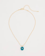 Chico's Discount - Genuine Jade Stone Pendant Necklace