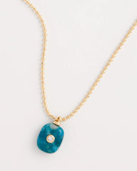 Chico's Discount - Genuine Jade Stone Pendant Necklace