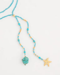 Chico's Sale - Genuine Turquoise Stone Y-Necklace