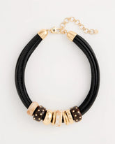 Chico's Discount - Embellished Rings Corded Necklace