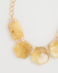 Chico's Online - Chico's Originals Neutral Stone Bib Necklace