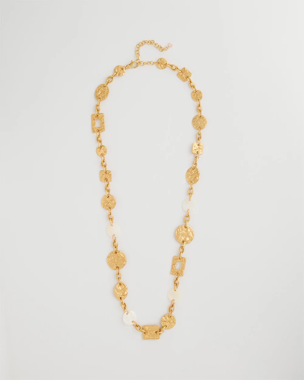 Chico's For Sale - Pearl Hammered Long Necklace