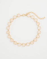 Chico's Outlet - Pearlescent Rounded Collar Necklace
