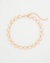 Chico's Outlet - Pearlescent Rounded Collar Necklace