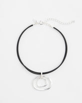 Chico's Online - Silver Tone Rings Pendant Necklace