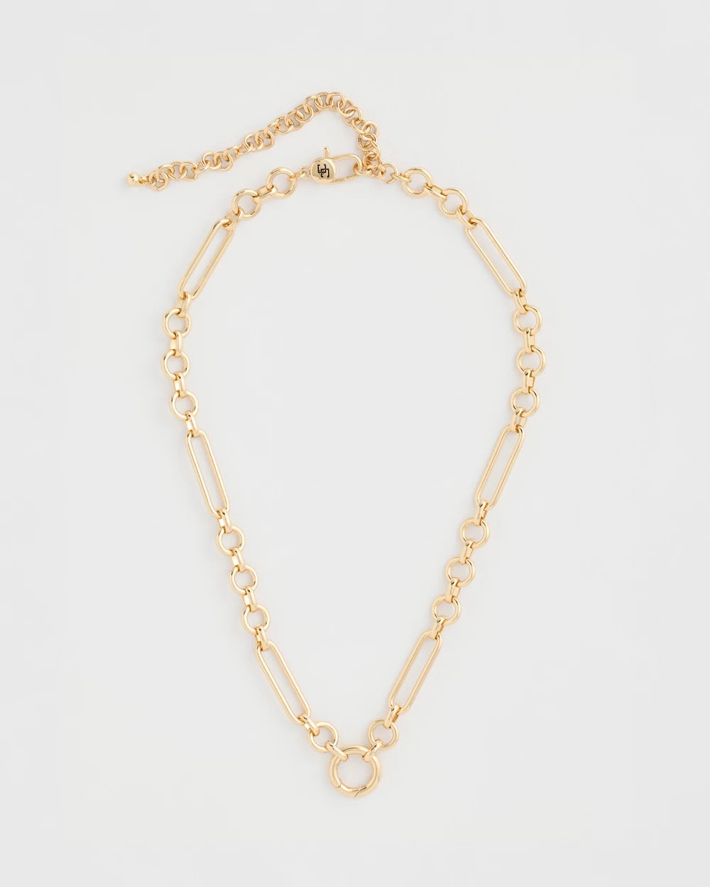 Chico's US - Shiny Goldtone Novelty Charm Necklace