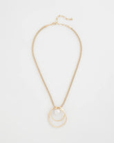 Chico's Discount - Pearl and Gold Pendant
