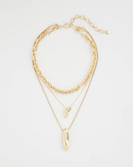 Chico's For Sale - Convertible Three-Strand Pendant Necklace