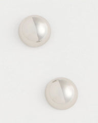 Chico's US - Mini Silvertone Sphere Stud Earrings