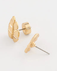 Chico's Online - Palm Frond Stud Earrings