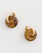 Chico's Online - Neutral Resin Drop Hoop Earrings