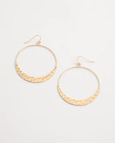 Chico's On Sale - Hammered Hoop Earrings