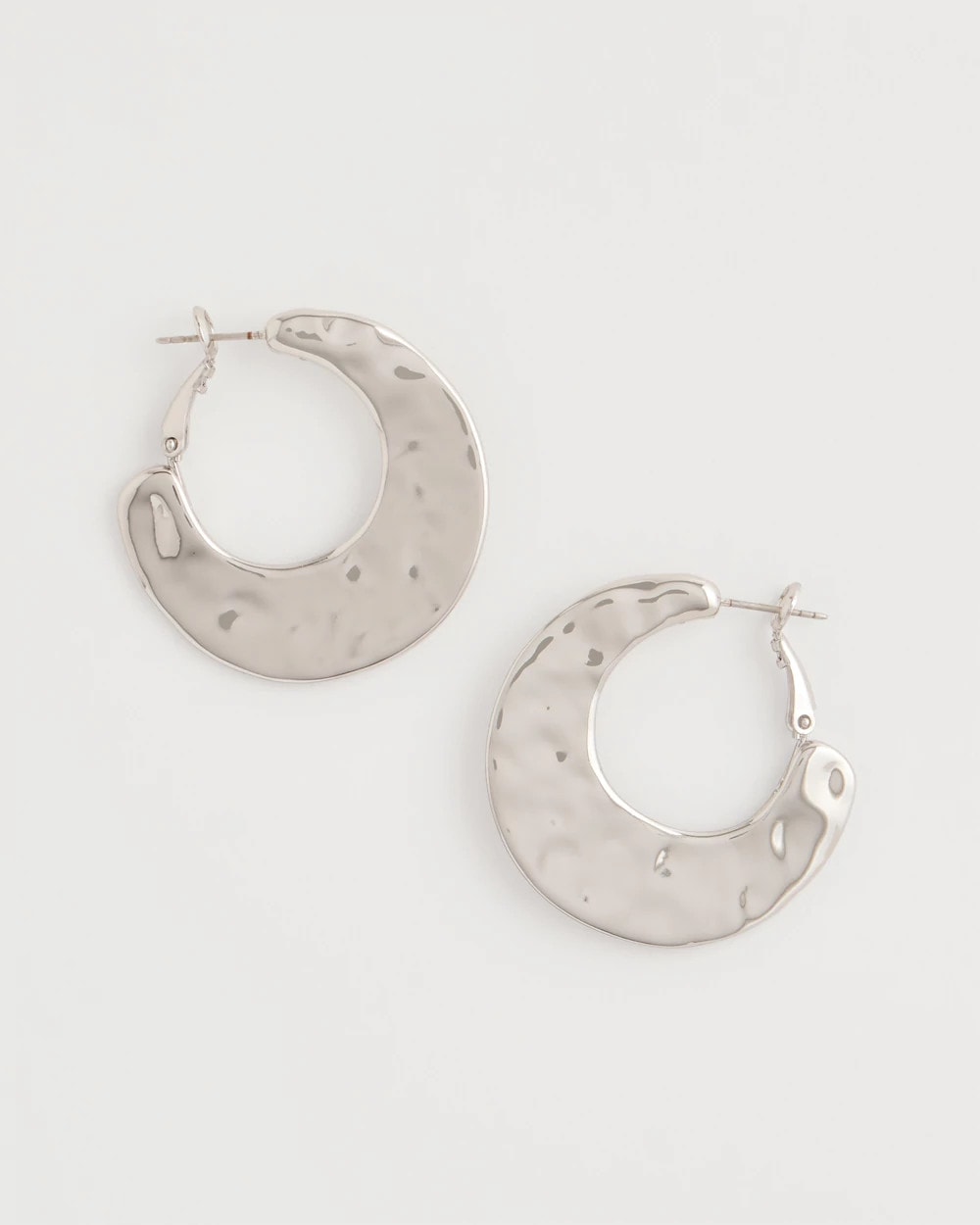 Chico's For Sale - Hammered Hoop Earrings