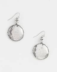 Chico's / Tayla Drop Silver Earrings