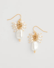 Chico's On Sale - Pearl Cluster Drop Earrings