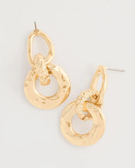 Chico's For Sale - Golden Link Drop Earrings