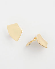 Chico's Online - Gold Fan Clip On Earrings