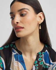 Chico's Outlet - No Droop™ Gold Tone Teardrop Threader Earrings