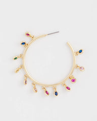 Chico's / Multi-Color Hoop Earrings