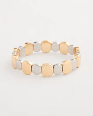 Chico's US - Mixed Metals Glam Stretch Bracelet