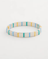 Chico's / Glam Teal Slice Stretch Bracelet