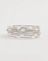 Chico's Outlet - Pearlescent Bead Ball Bracelet