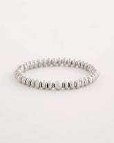 Chico's Sale - Silvertone Rounded Stretch Bracelet