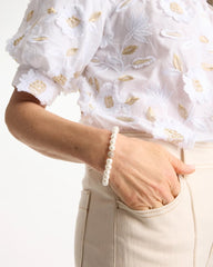 Chico's Outlet - Pearlescent Stretch Hero Bracelet