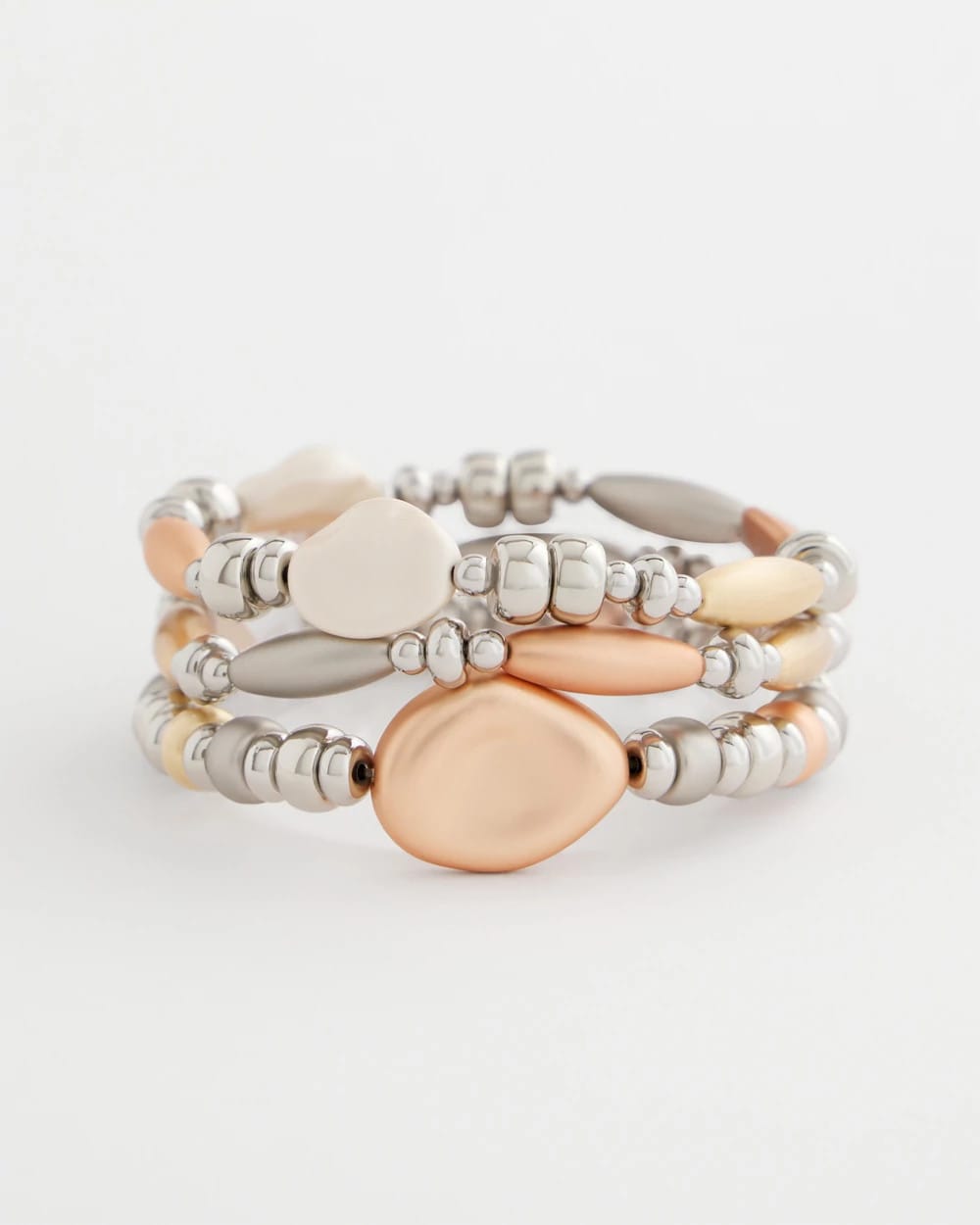 Chico's On Sale - Mixed Metal Stretch Set of Three
