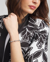 Chico's Sale - Silver-tone Medium Bead Stretch Bracelet
