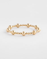 Chico's On Sale - Gold-tone Medium Bead Stretch Bracelet