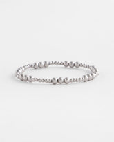 Chico's For Sale - Silver-tone Small Bead Stretch Bracelet