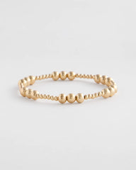 Chico's Outlet - Gold-tone Small Bead Stretch Bracelet