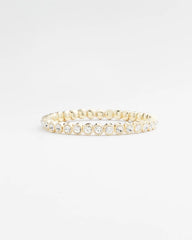Chico's / Goldtone Stretch Tennis Bracelet