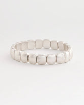 Chico's Discount - Silvertone Stretch Bracelet