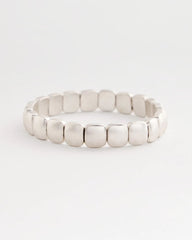 Chico's Discount - Silvertone Stretch Bracelet