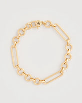 Chico's Sale - Shiny Goldtone Novelty Charm Bracelet