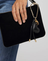 Chico's Discount - Faux Leather Heart Bag Charm