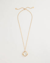 Chico's Butterfly Wing Monocle Necklace