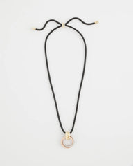 Chico's Online - Adjustable Tri-Tone Pendant Necklace