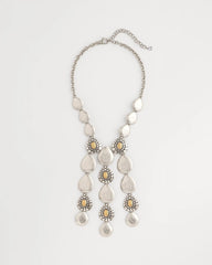 Chico's US - Island Metal Linear Necklace