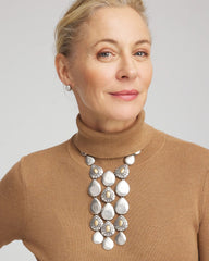 Chico's US - Island Metal Linear Necklace