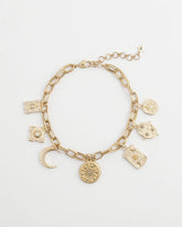 Chico's Discount - Gold Celestial Charm Necklace