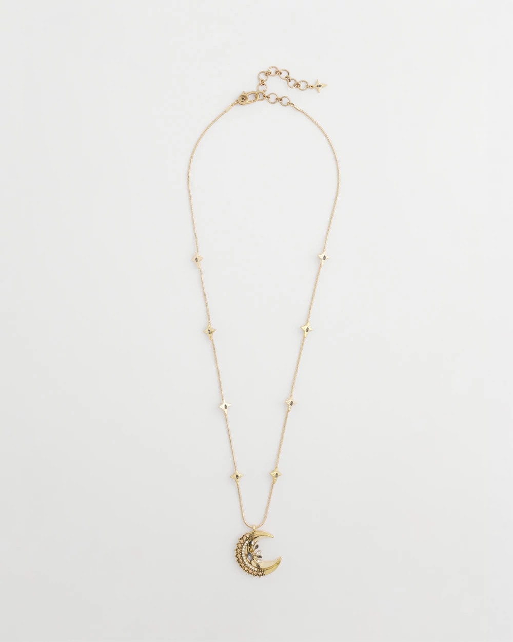 Chico's For Sale - Gold Moon Pendant Necklace