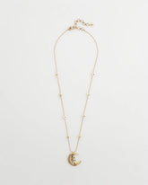 Chico's For Sale - Gold Moon Pendant Necklace