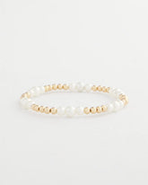 Chico's On Sale - Goldtone Bead Stretch Bracelet