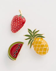 Chico's Discount - Fruit Brooch Set