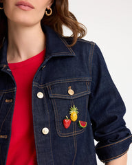 Chico's Discount - Fruit Brooch Set