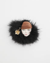 Chico's Outlet - Feathered Lady Brooch