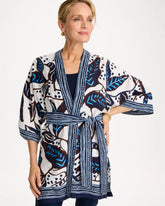 Chico's / Printed Belted Kimono